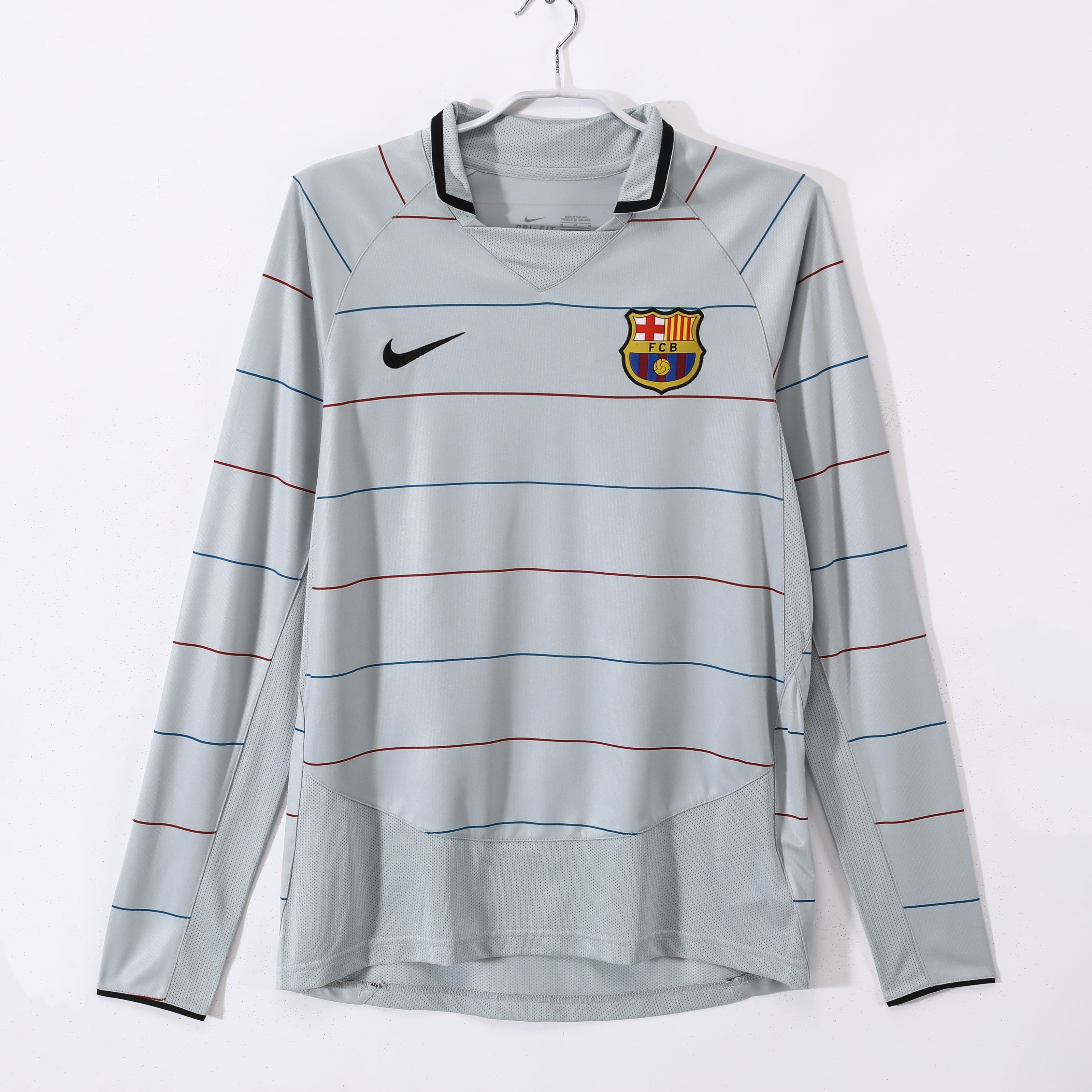 Barca 2003-04 Retro Away Manche Longue