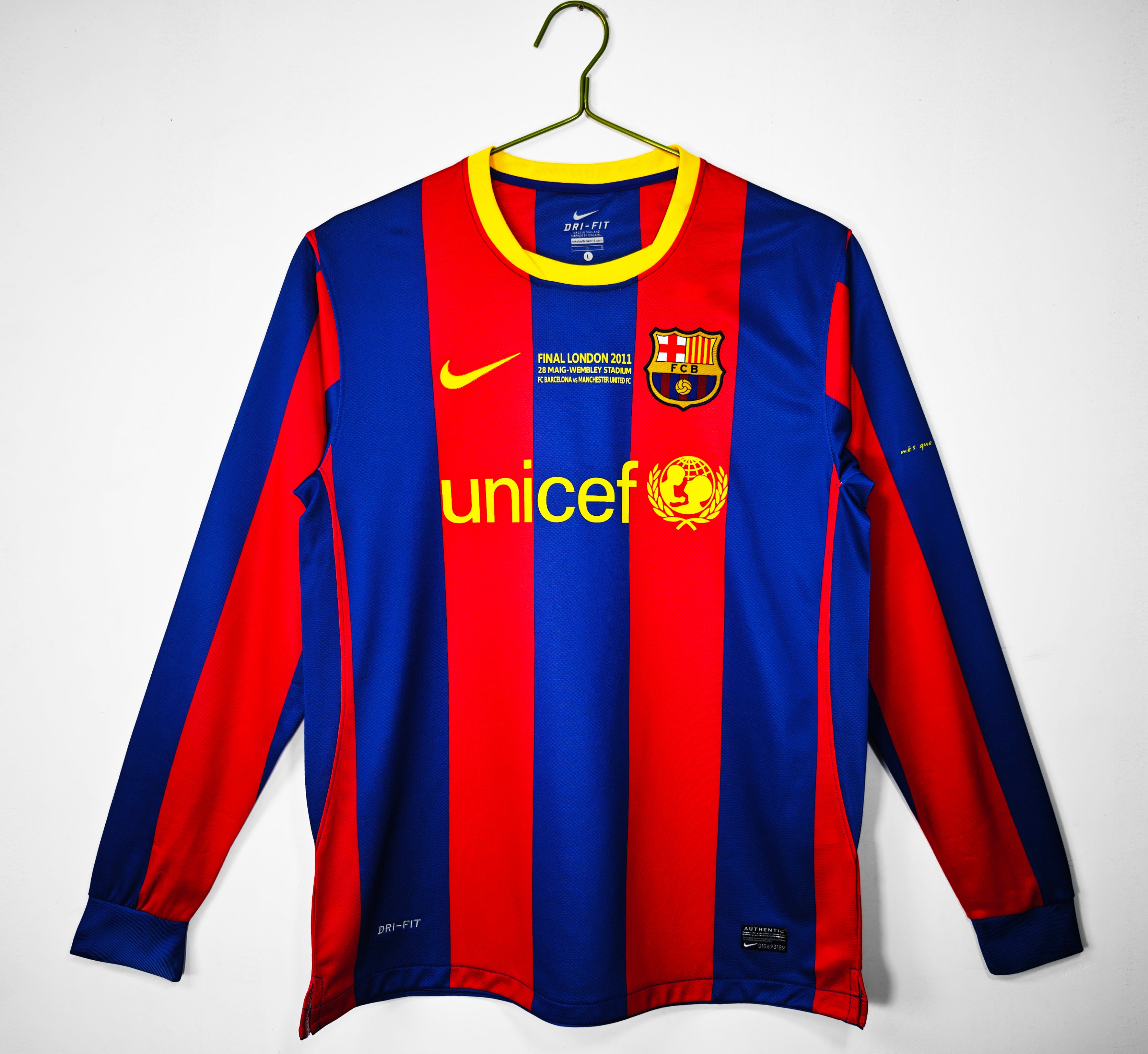 Barca 2011-12 Retro Manche Longue Final Edition