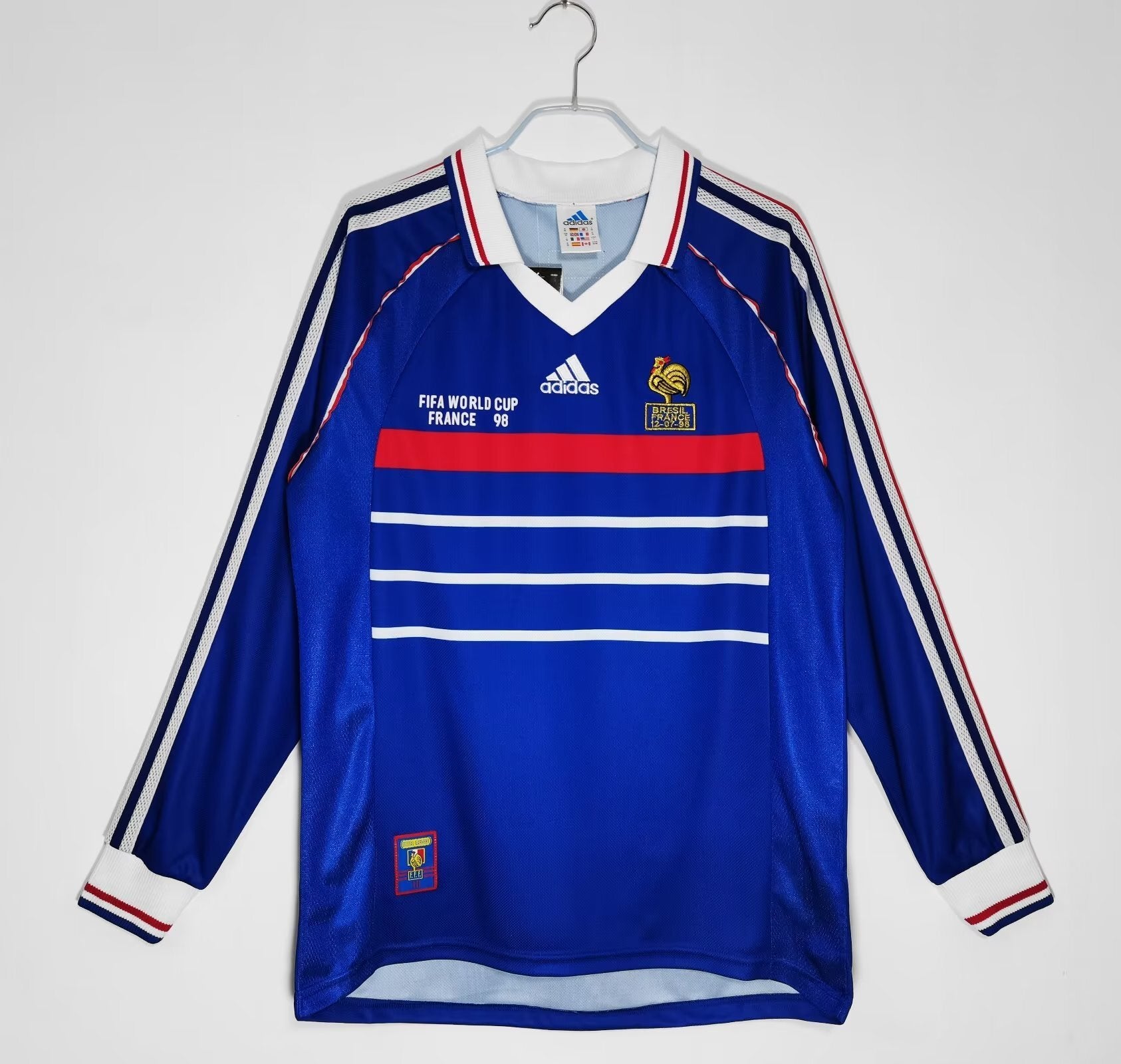 France 1998 Retro Final Edition Manche Longue