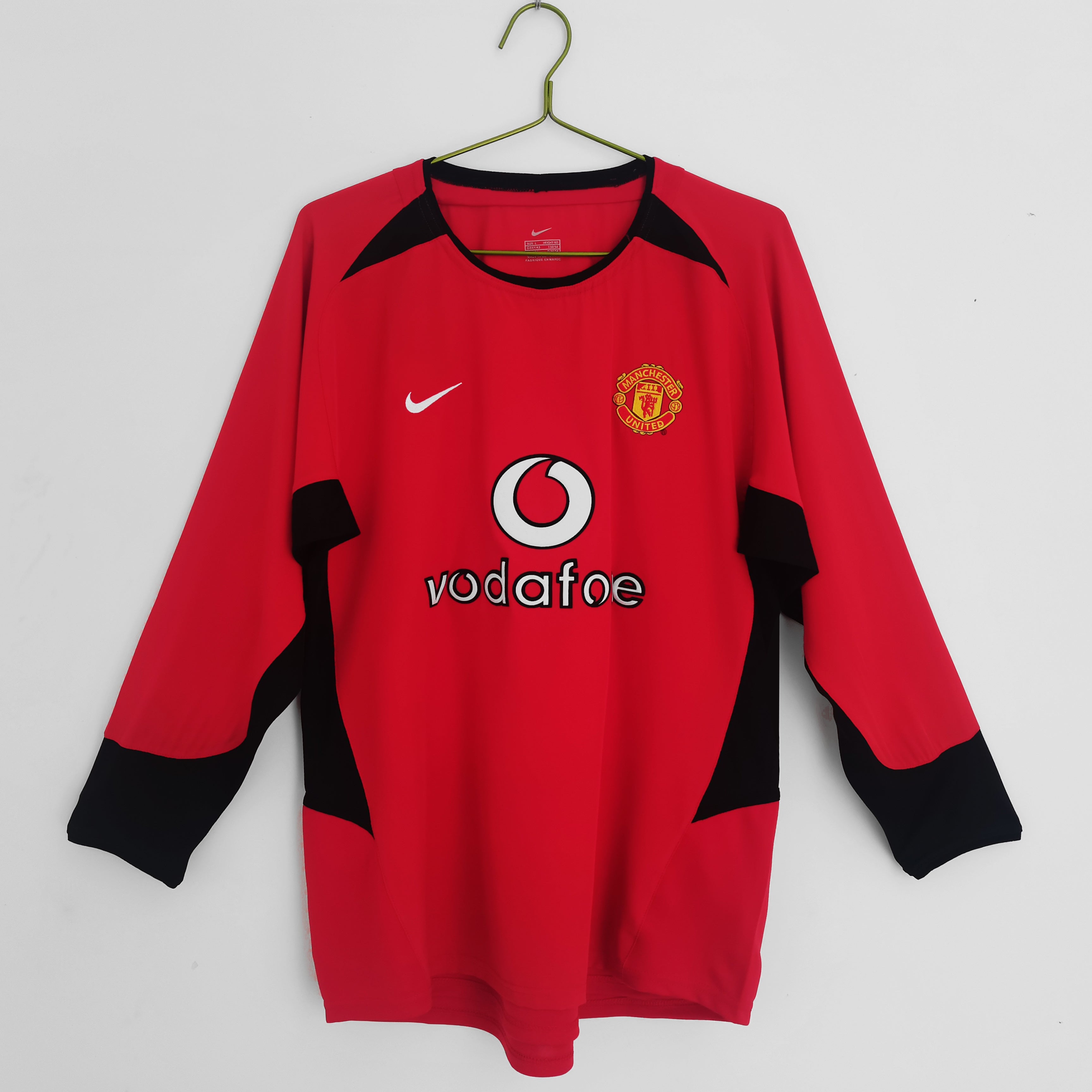 Manchester United 2002 Retro Manche Longue