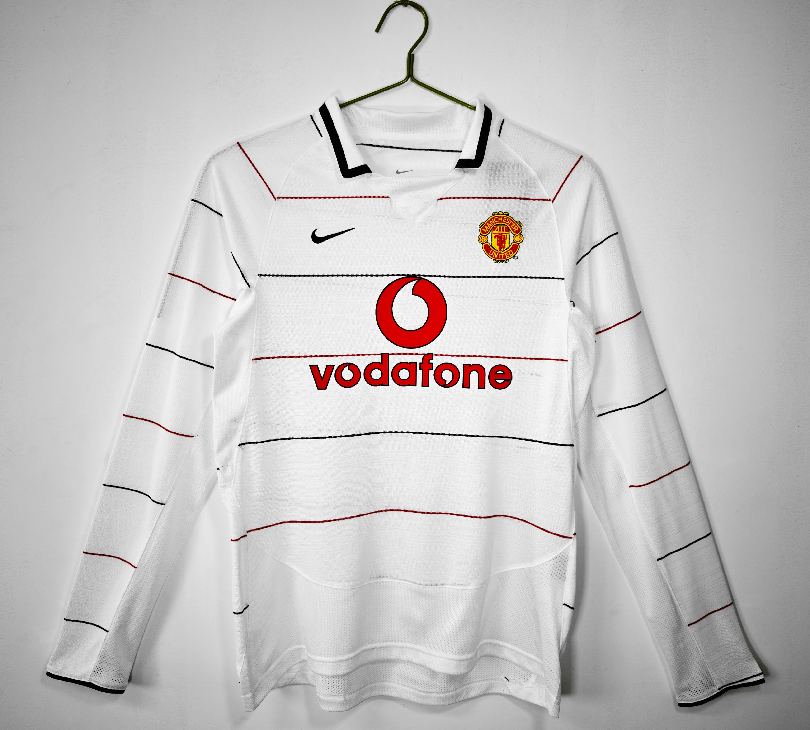 Manchester United 2003 Retro Away Manche Longue