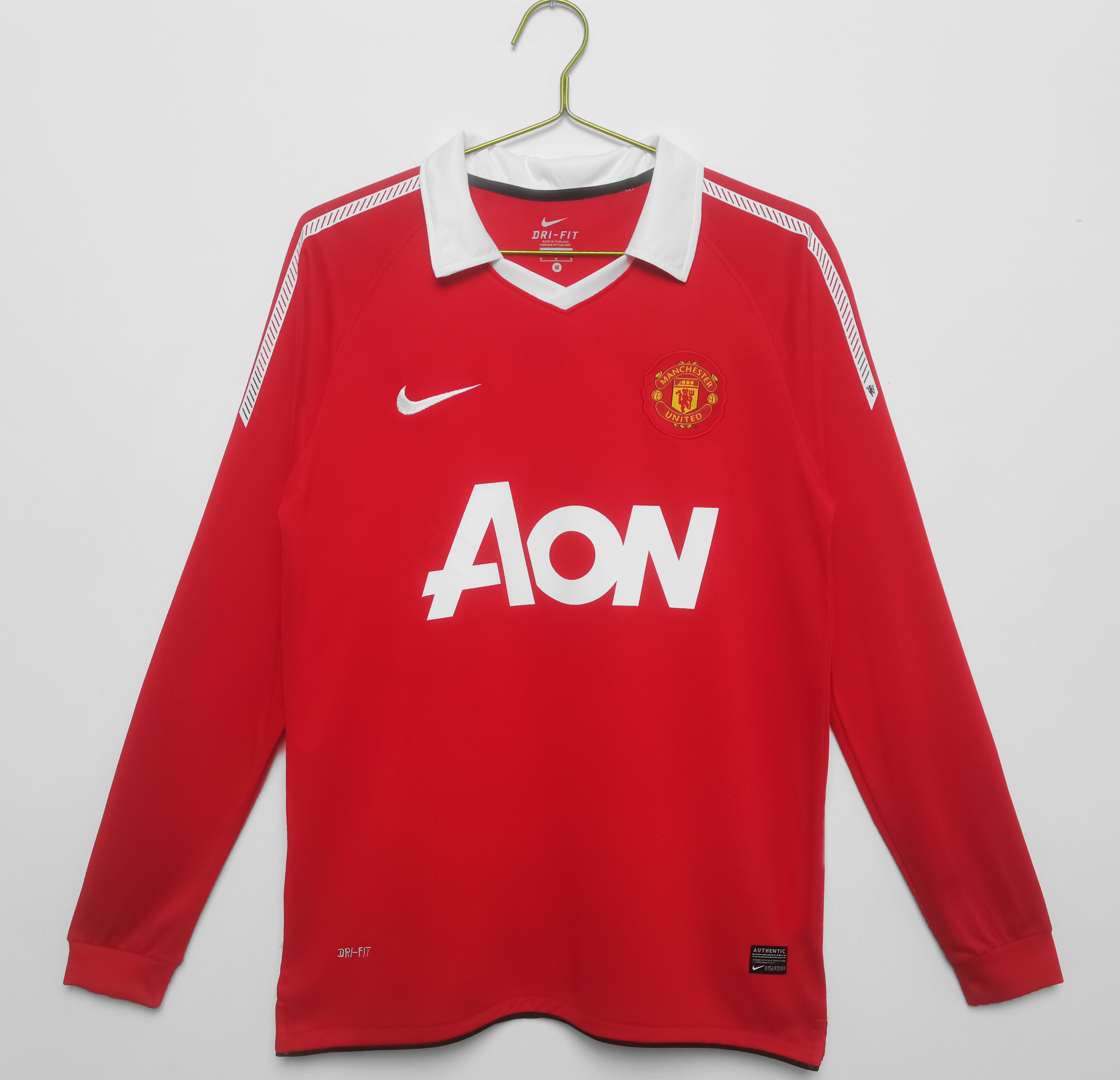 Manchester United 2010 Retro Manche Longue