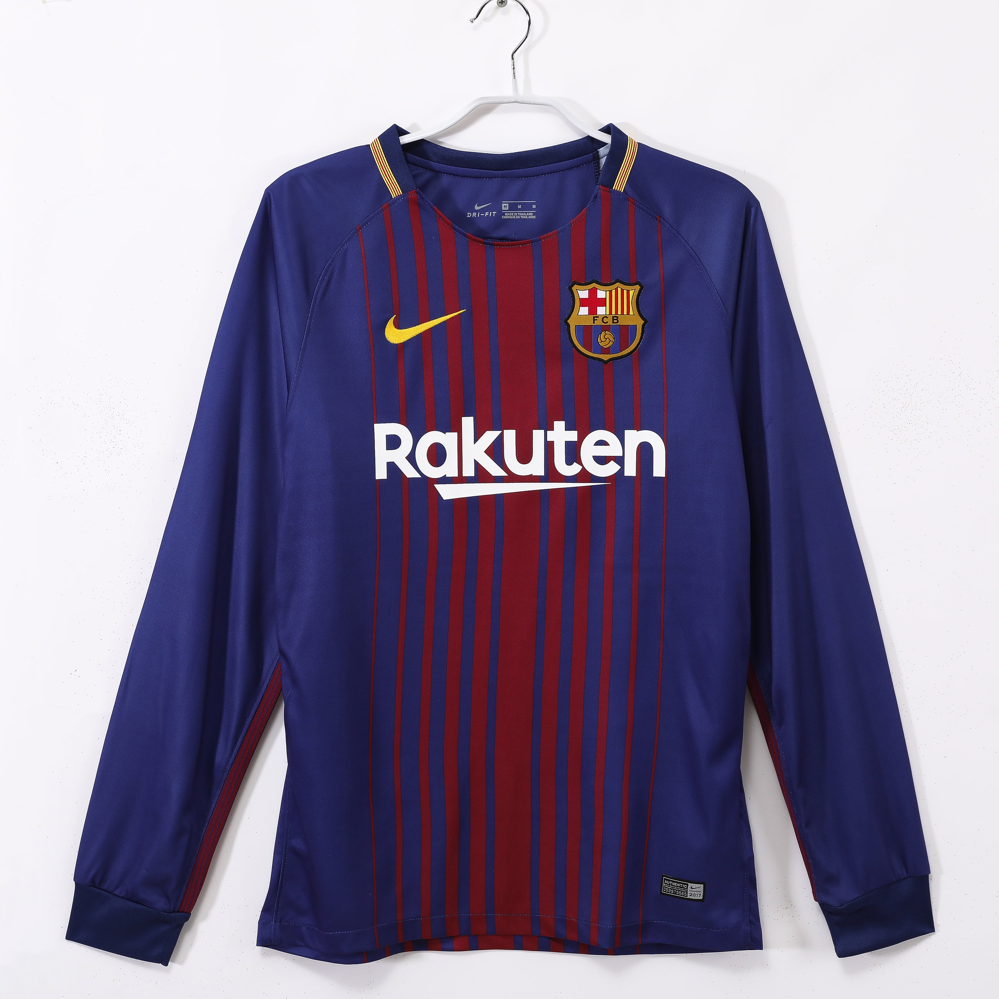 Barca 2017-18 Retro Manche Longue